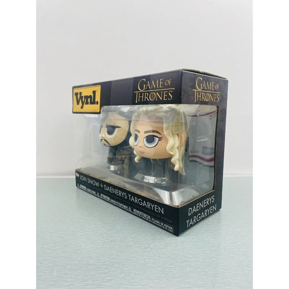 Funko Vynl Game of Thrones Jon Snow & Daenerys Targaryen Vinyl Figure 4'' - Picture 5 of 11